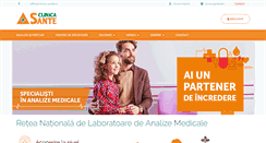 Desktop Screenshot of clinica-sante.ro