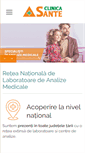 Mobile Screenshot of clinica-sante.ro